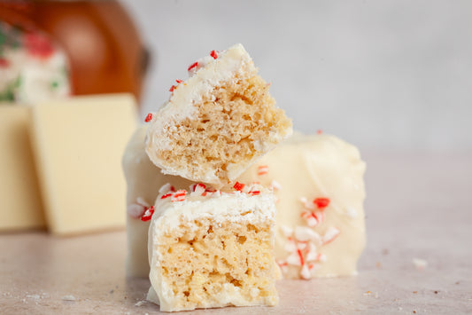 Peppermint Krispy Bites