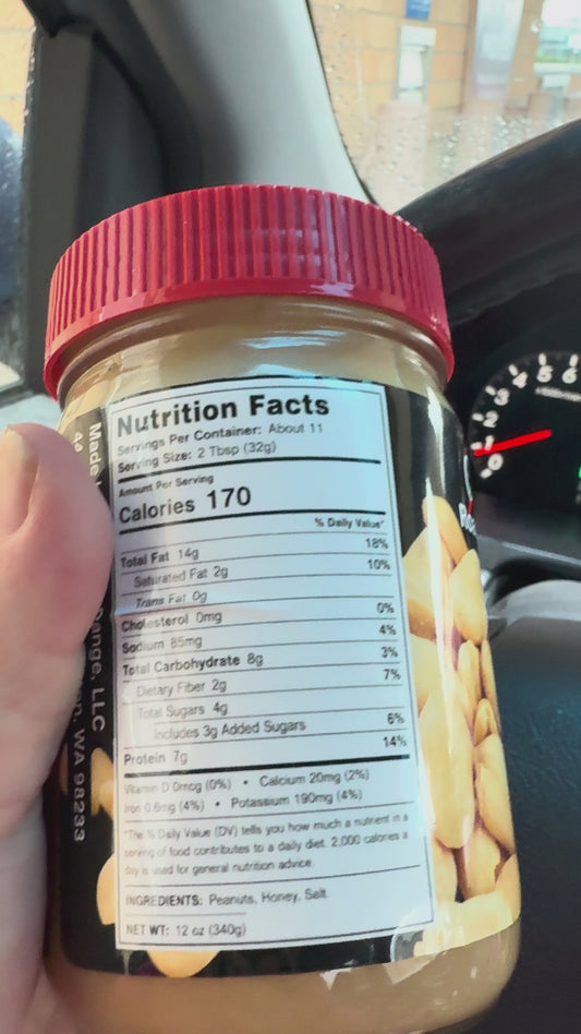 Creamed Honey Peanut Butter